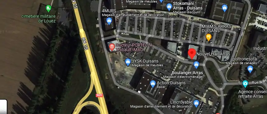 Salon de coiffure à Duisans
