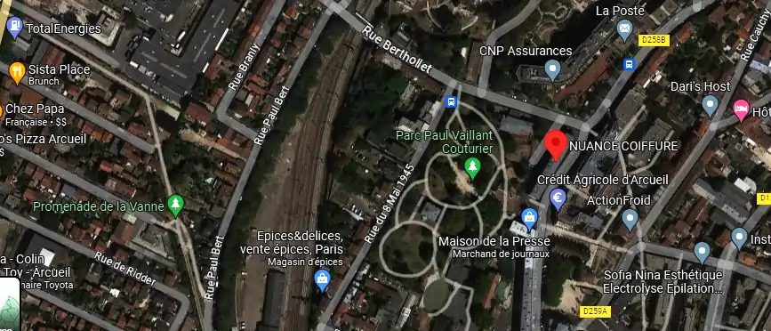 Salon de coiffure à Arcueil