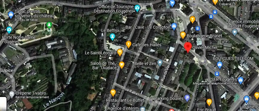 Salon de coiffure à Fougères