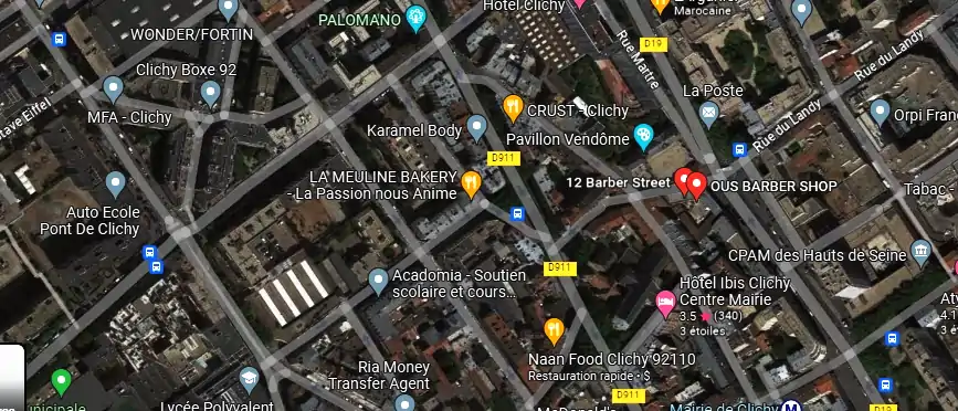 OUS BARBER SHOP à Clichy