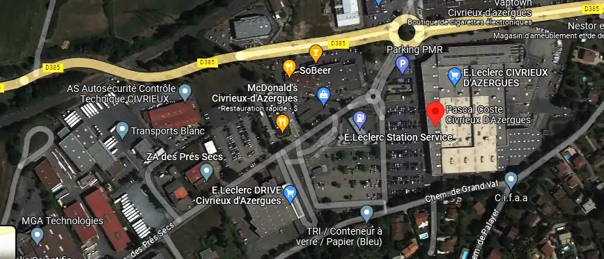 Salon de coiffure à Civrieux-d'Azergues