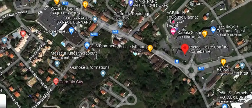 Salon de coiffure à Cornebarrieu