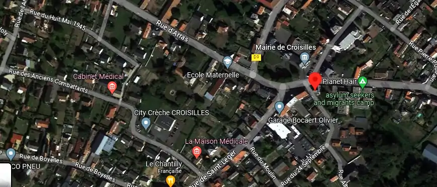 Salon de coiffure à Croisilles