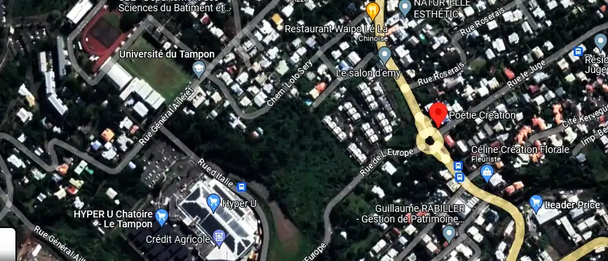 Salon de coiffure à 378 Rue Hubert Delisle, Le Tampon 97430, La Réunion