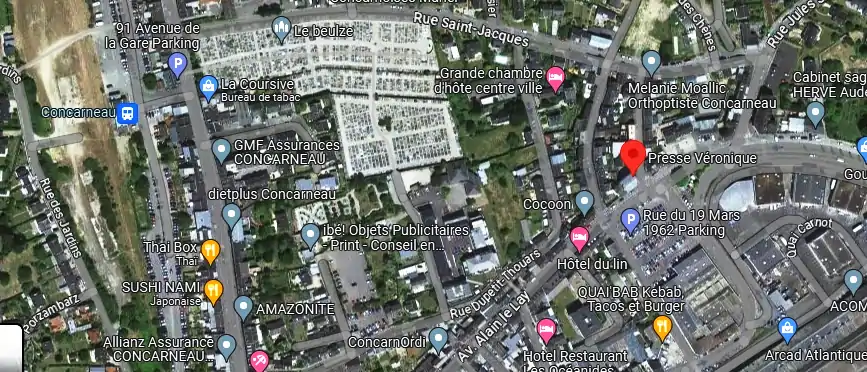 Presse Véronique à Concarneau