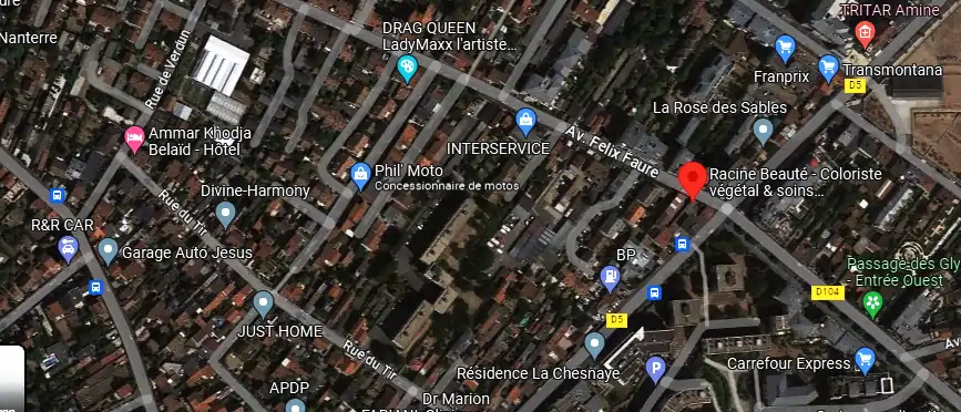 Salon de coiffure à Nanterre