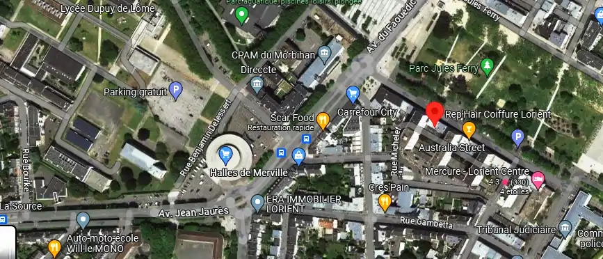 Salon de coiffure à Lorient
