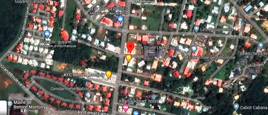 Salon de coiffure à WP4G+QWP, Rte de Remire RD2, Remire-Montjoly 97354, Guyane française