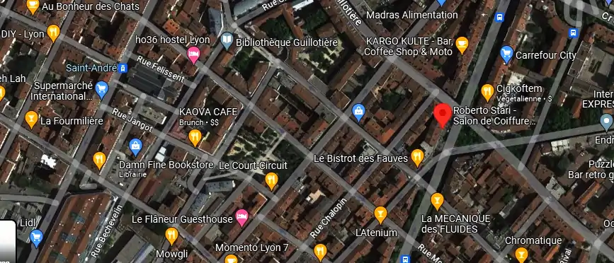 Salon de coiffure à Lyon