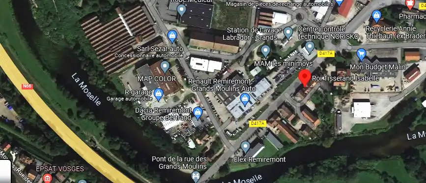 Salon de coiffure à Saint-Étienne-lès-Remiremont