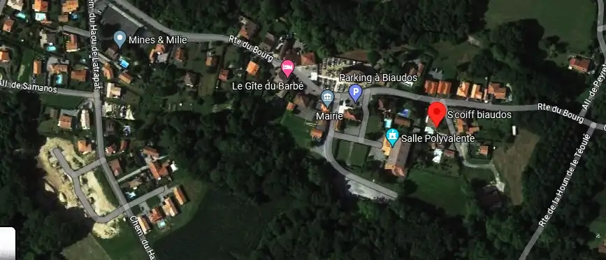 Salon de coiffure à Biaudos