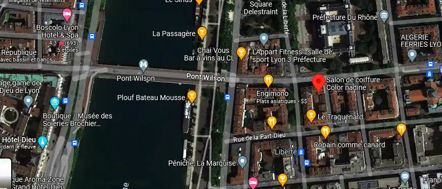 Salon de coiffure à Lyon