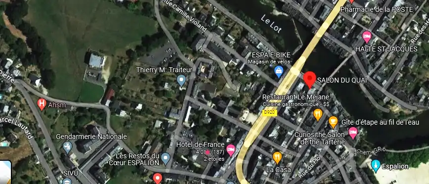 Salon de coiffure à Espalion