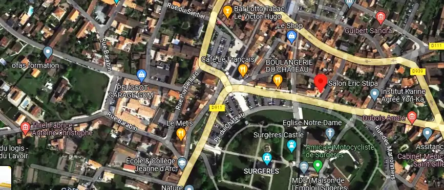 Salon de coiffure à Surgères