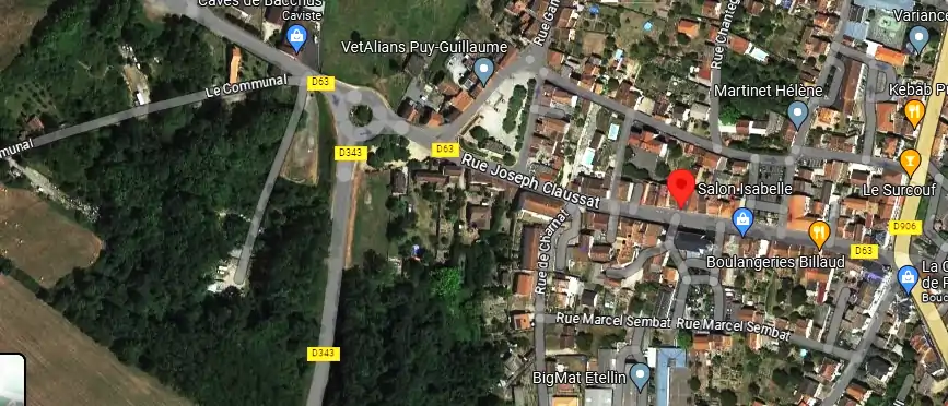 Salon de coiffure à Puy-Guillaume