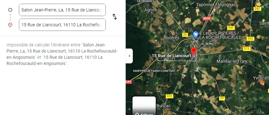 Salon de coiffure à La Rochefoucauld-en-Angoumois