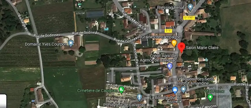 Salon de coiffure à Cavignac