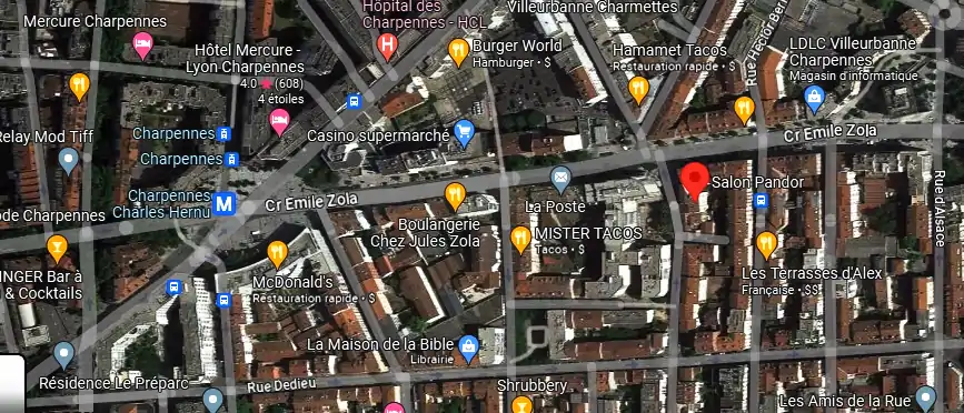 Salon de coiffure à Villeurbanne