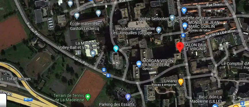 Salon de coiffure à La Madeleine