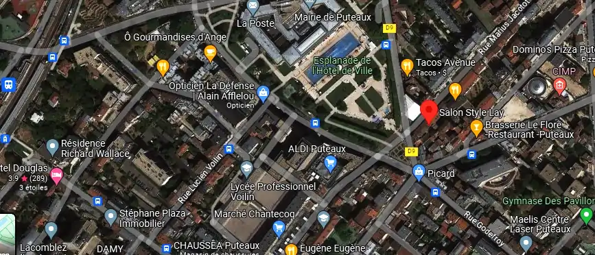 Salon de coiffure à Puteaux