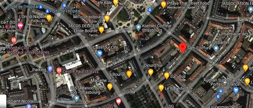 Salon de coiffure à Strasbourg