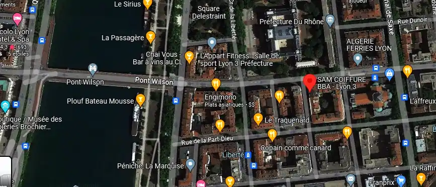 Salon de coiffure à Lyon
