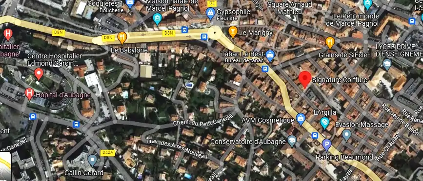 Salon de coiffure à Aubagne