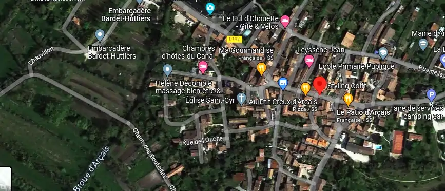 Salon de coiffure à Arçais