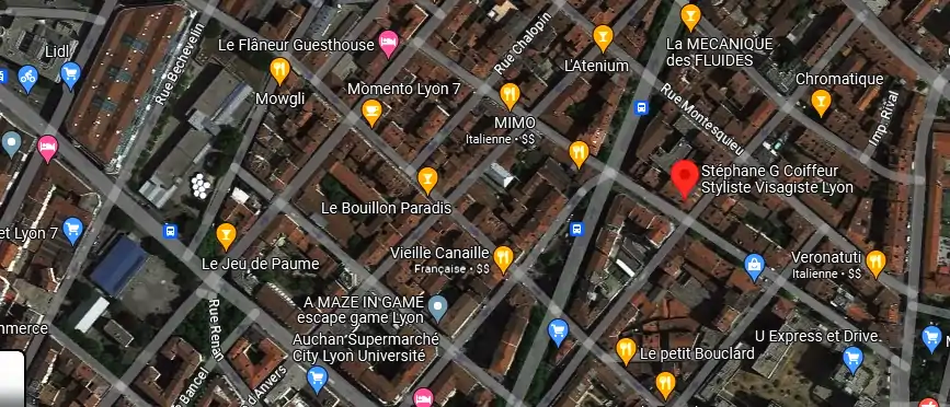 Salon de coiffure à Lyon