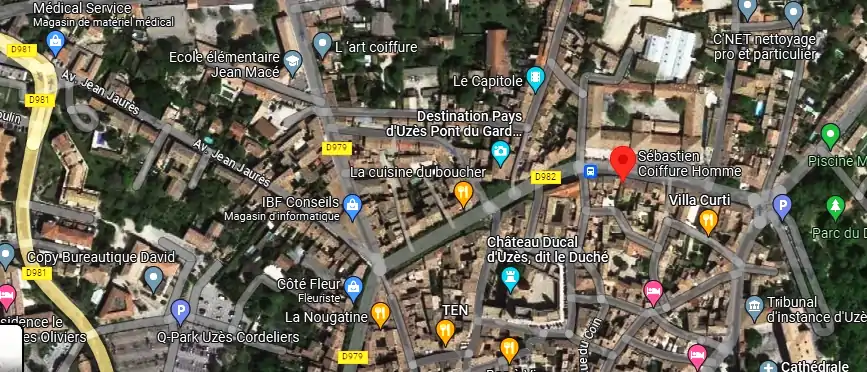Salon de coiffure à Uzès