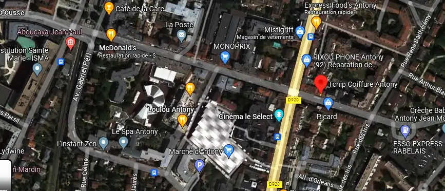 Salon de coiffure à Antony