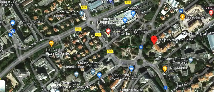 Salon de coiffure à La Garde