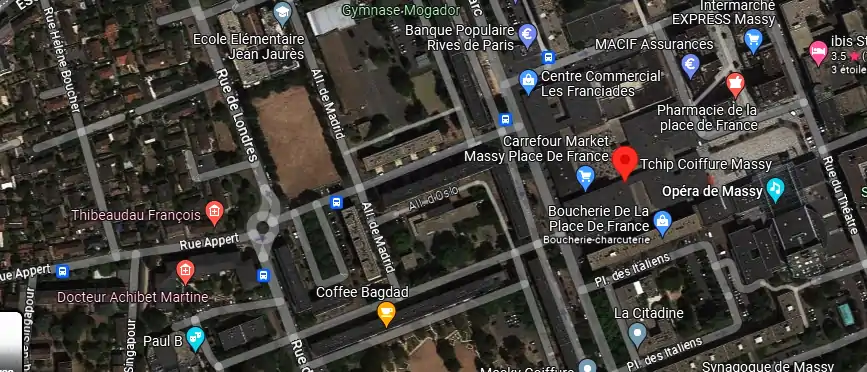 Salon de coiffure à Massy