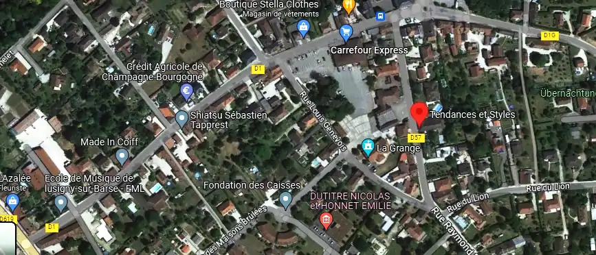 Salon de coiffure à Lusigny-sur-Barse
