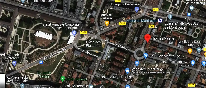 Salon de coiffure à Montrouge