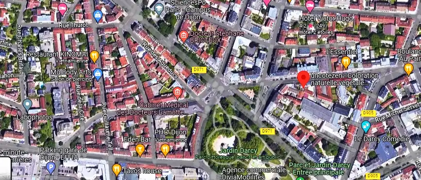 Salon de coiffure à Dijon