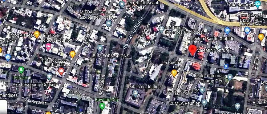 Salon de coiffure à 17 Rue Jean Cocteau, Saint Denis 97490, La Réunion