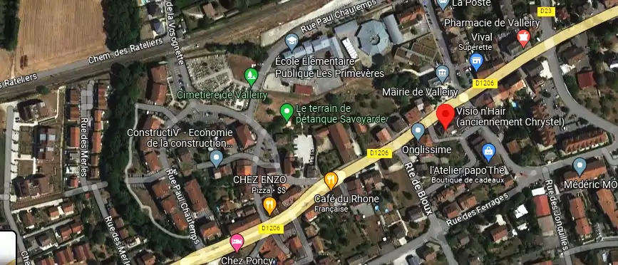 Salon de coiffure à Valleiry