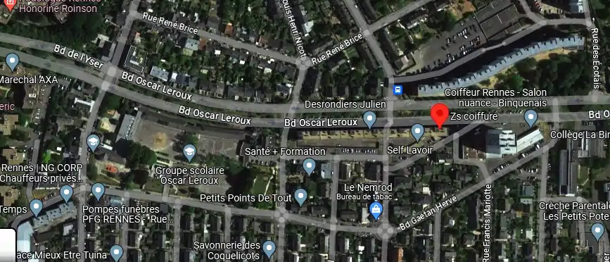 Salon de coiffure à Rennes
